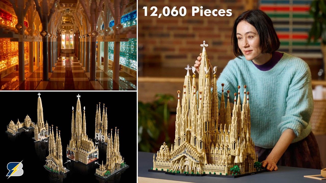 The Largest LEGO Set Ever! LEGO 21065 Sagrada Fam&iacute;lia Revealed - 12,060 Pieces