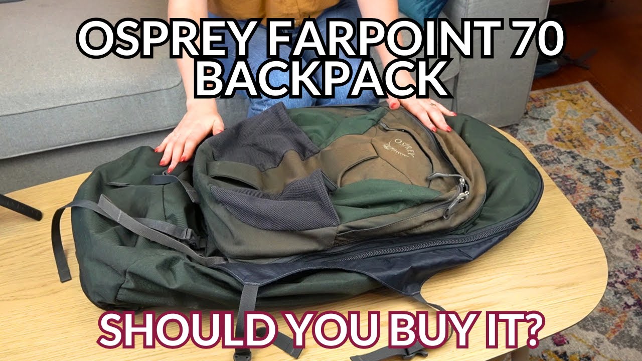 Обзор рюкзака Osprey Farpoint 70L: подходит ли он для вашей поездки?