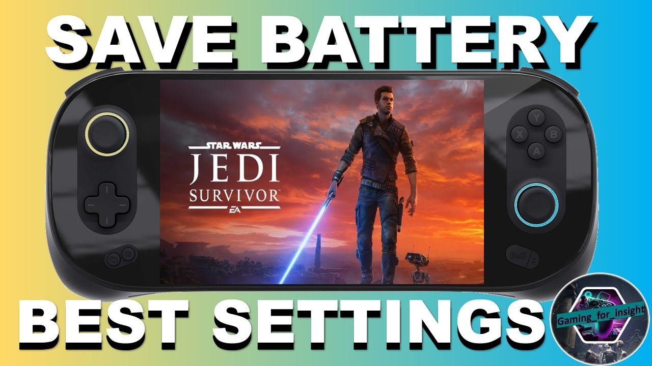 Jedi Survivor - Save Battery With These Settings - AYANEO 2S Gameplay