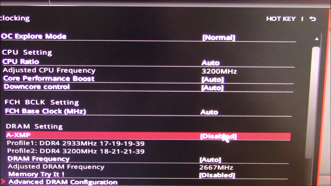 Как включить XMP режим Extreme Memory Profiles в мат. плате MSI X470 Gaming Pro. Разгон оперативы