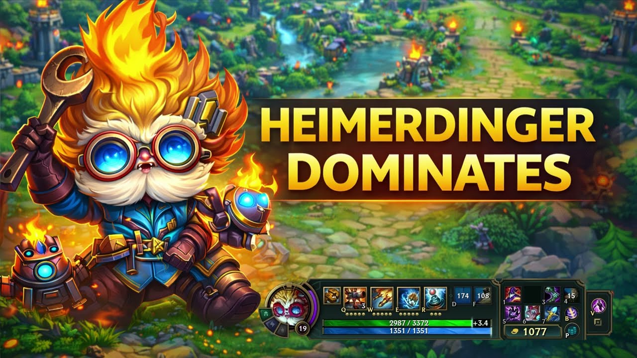 Heimerdinger Carrying Like a Pro (But I’m Not)