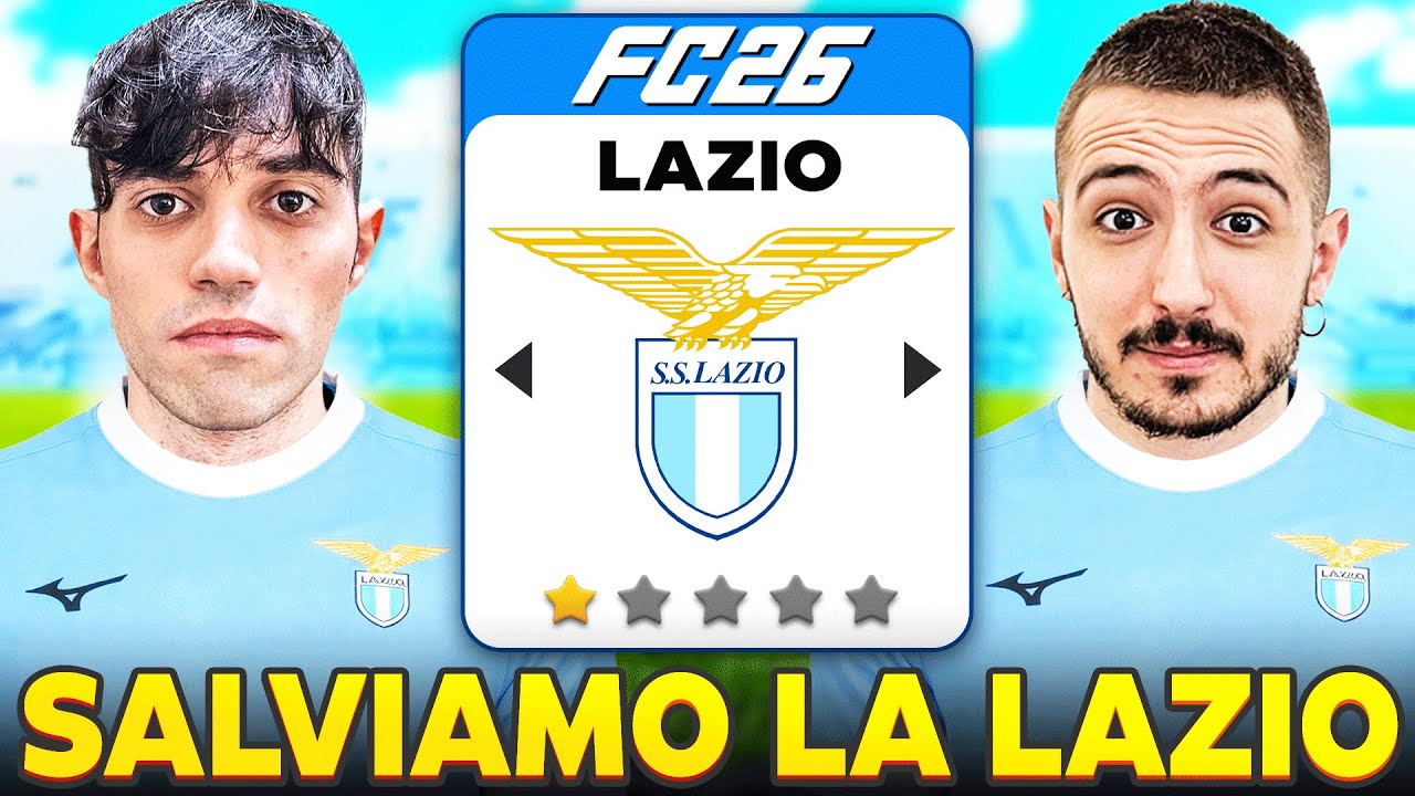 SALVIAMO LA LAZIO DAL FALLIMENTO! - CAREER BATTLE CONTRO V3NOM su FC26