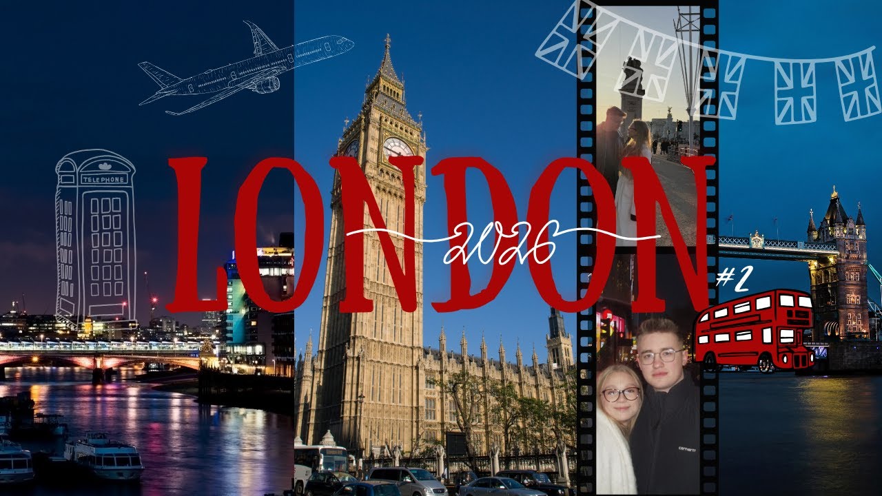 LONDYN VLOG #2 — SYLWESTER W UK / BIG BEN / LONDON EYE / TOWER BRIDGE 🇬🇧