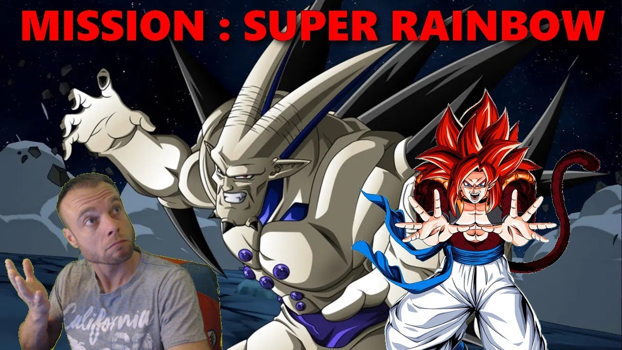 ENFIN CA PASSE ! MISSION TEAM SUPER RAINBOW EN RED ZONE LI SHENRON : DRAGON BALL Z DOKKAN BATTLE