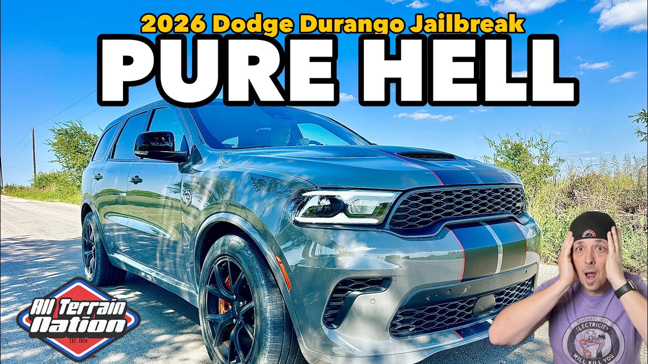 Мы провели тест-драйв самого безумного внедорожника в истории! - Dodge Durango Jailbreak 2026 года.
