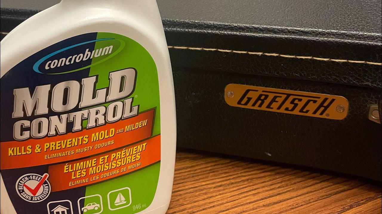 How to deep clean a used or old guitar case(eliminate odours from guitar case)