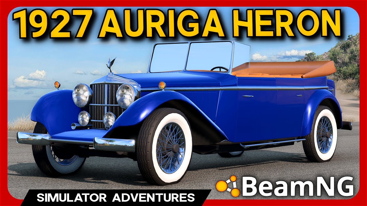 BeamNG's VINTAGE Car Mod is BACK! - 1927 Auriga Heron