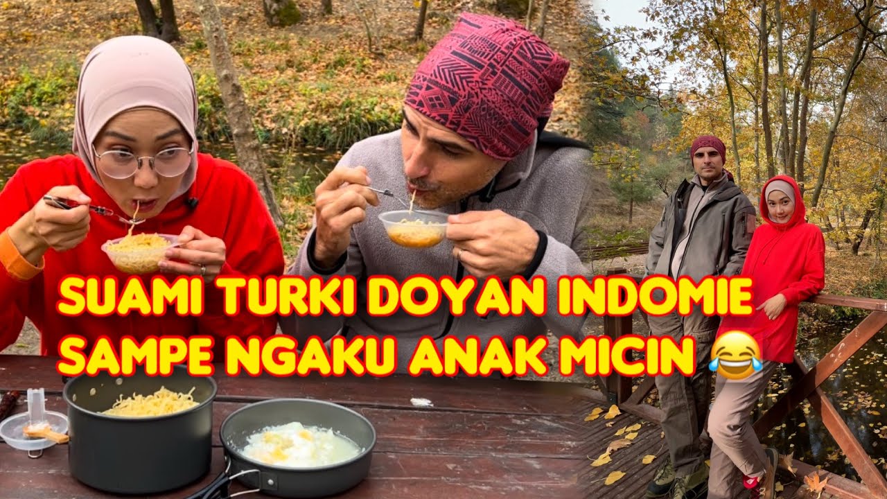 Menikmati indah nya musim gugur di Turki sambil makan yang anget2