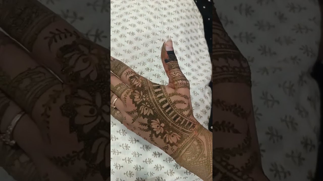 welcome to the live mehndi session 💕💞