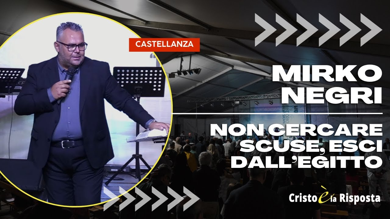 MIRKO NEGRI - NON CERCARE SCUSE, ESCI DALL'EGITTO