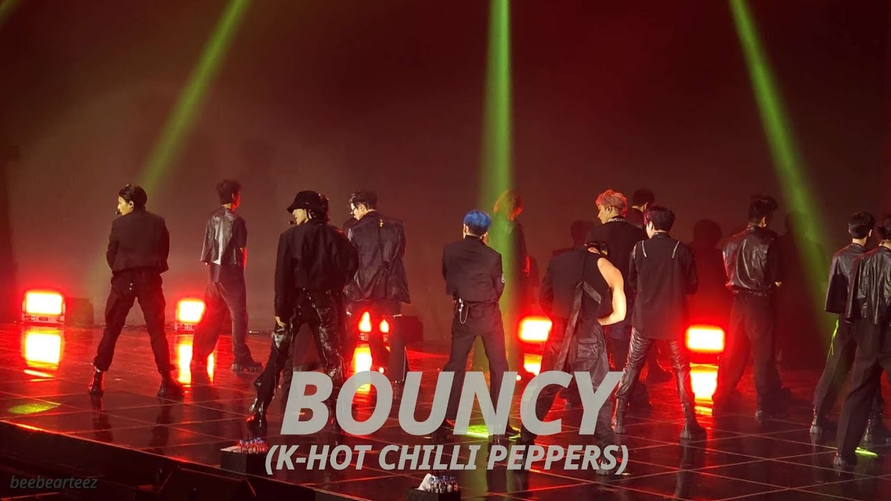 [에이티즈/ATEEZ] 4K BOUNCY (K-HOT CHILLI PEPPERS) 에이티즈 바운시 쇼케이스 직캠 20230615