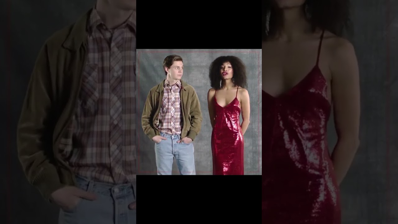 Evan Peters & Indya Moore doing promo for Pose #evanpeters #shorts
