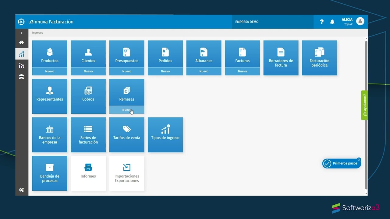 Demo a3innuva ERP