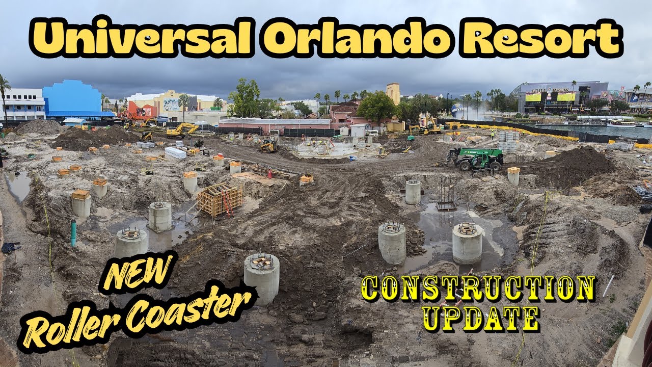 Обновление информации о строительстве новых американских горок в Universal Orlando Resort от 12.0...