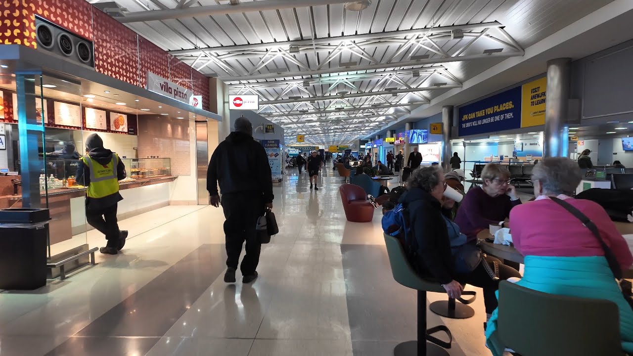 Exploring John F. Kennedy (JFK) Airport Terminal 8 | February 2025