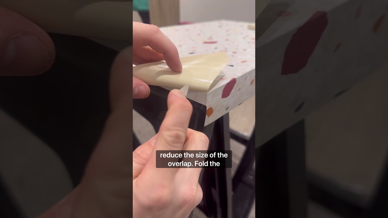 HOW TO WRAP A CUPBOARD DOOR 👀