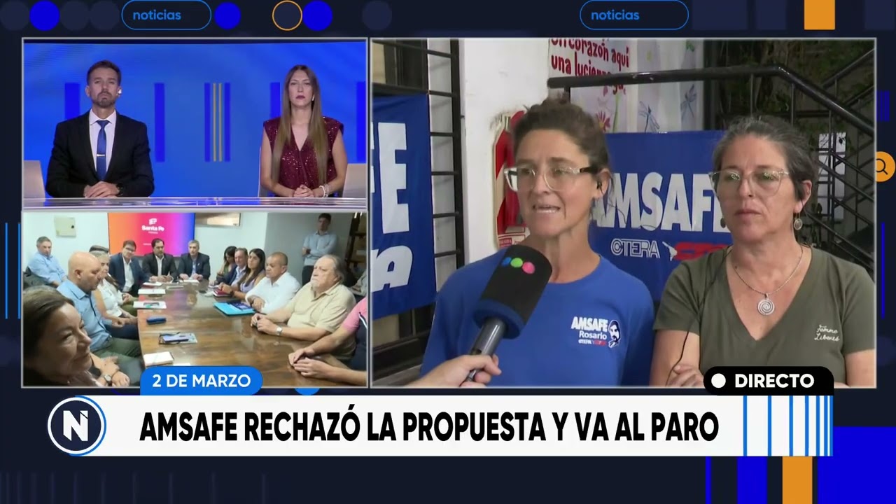 AMSAFE rechazó la oferta salarial y va al paro el 2 de marzo | TELEFE ROSARIO