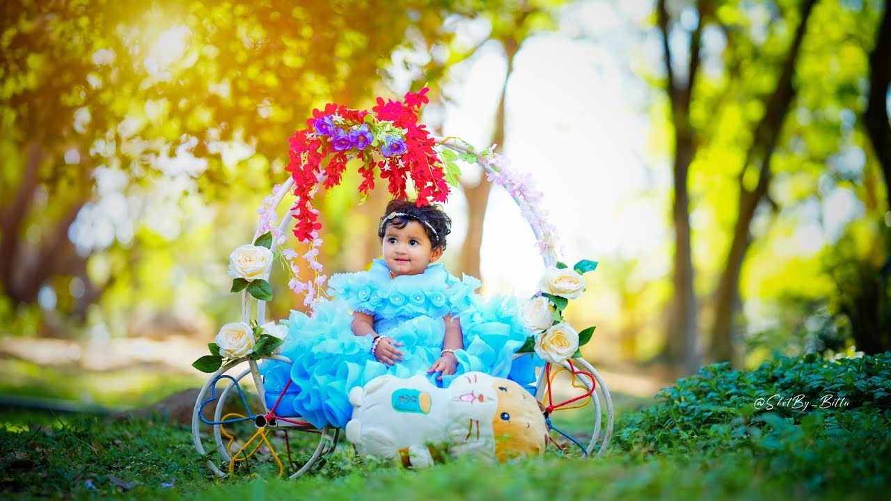 Rupanya's |First Birthday | Baby girl | Pre-Birthday Shoot |  | 2023| Amma Amma Ammadi Telugu Song||