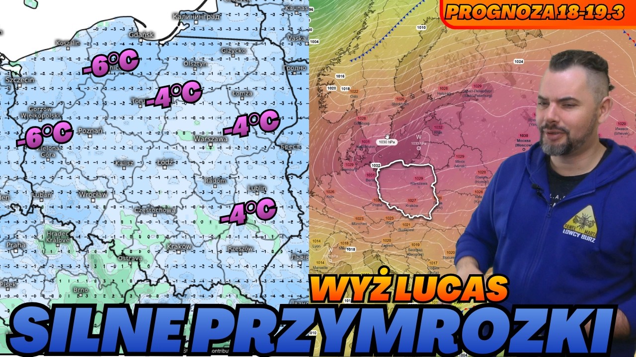 Silne przymrozki w nocy. Dużo słońca w środę. Prognoza