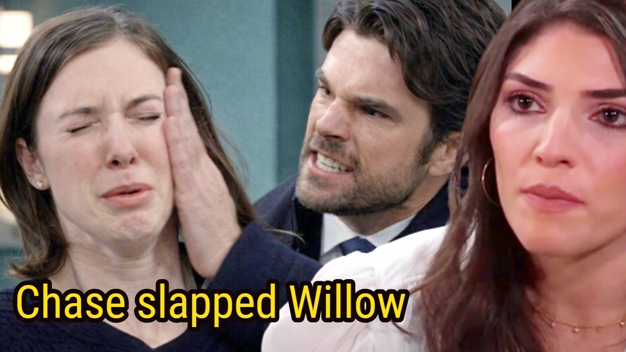 GH Spoilers Chase slapped Willow after discovering the truth, begging Brook Lynn for forgiveness