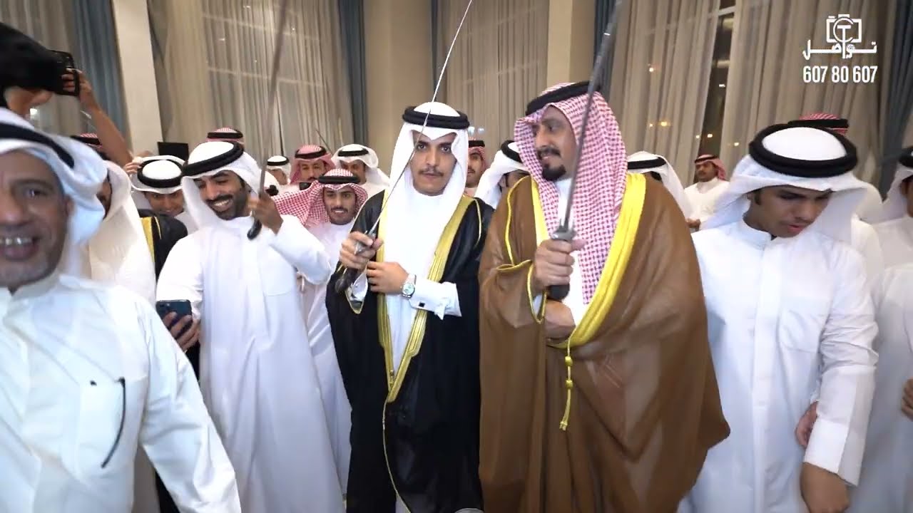 افراح القراش/ حفل زفاف سالم سعود العجمي شركة تواصل للانتاج والتوزيع الفني