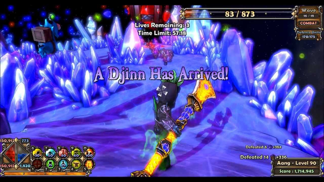 Dungeon Defenders - Crystalline Dimension NMHC Solo (Section Two)