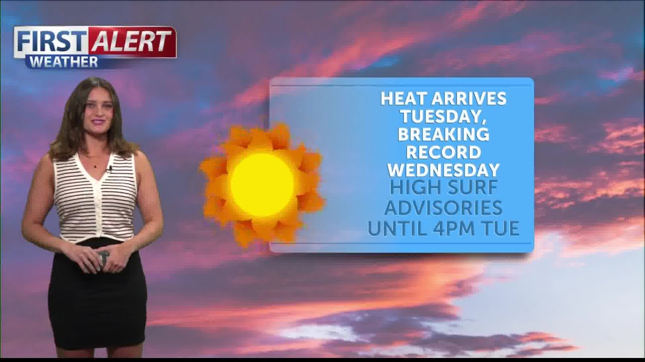 Hot Tuesday, temperatures soar Wednesday