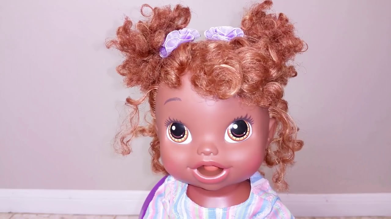 BABY ALIVE SUPER SNACKIN SARA BEST HAIR EVER! Bath & New Doll Clothes | BlueprintDIY Kids