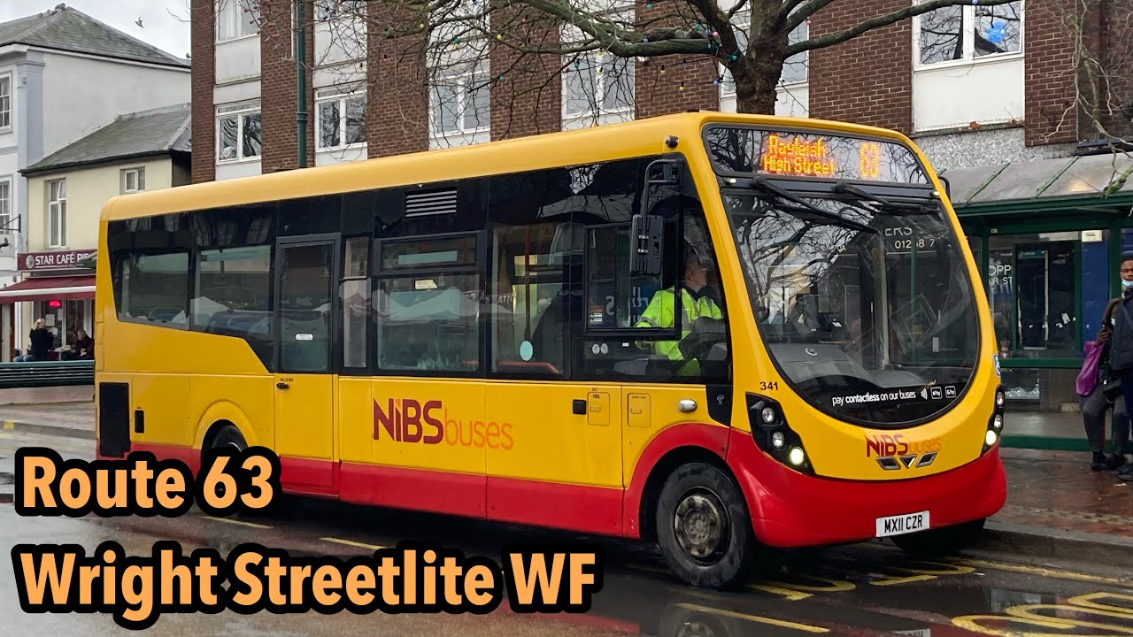 [MAXED OUT] NIBSbuses Wrightbus Streetlite WF MX11 CZR 341 - Route 63