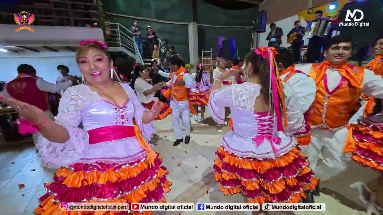 Comparsa San Pedro de Tarucachi en su aniversario en las Sureñitas