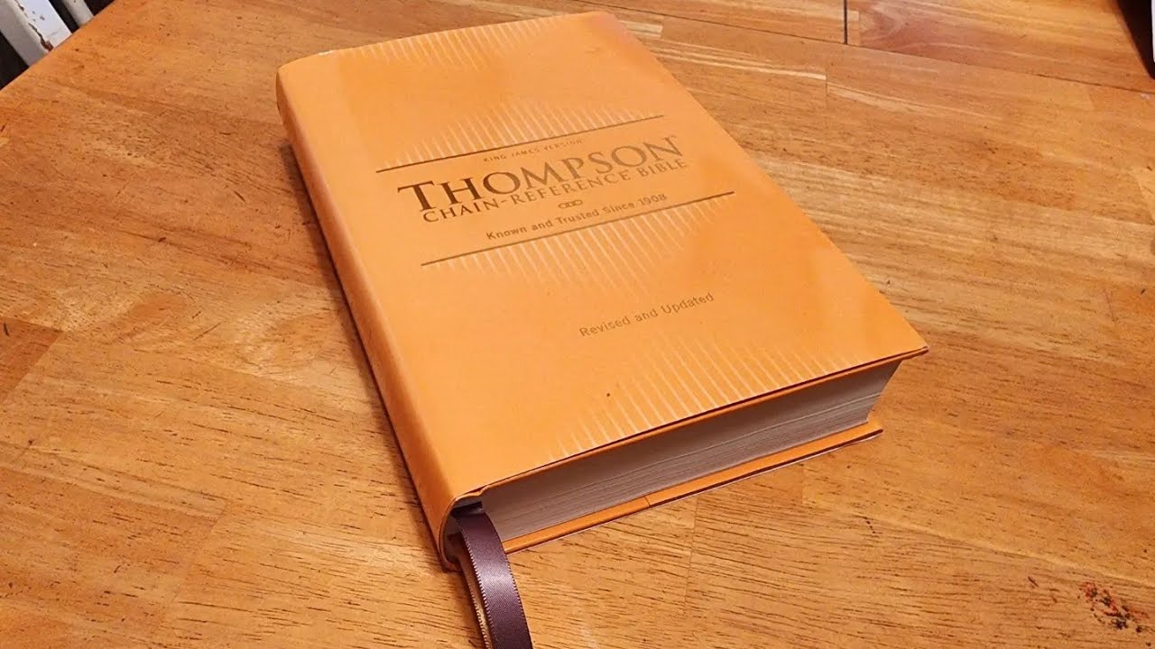Zondervan KJV Thompson Chain-Reference Bible Revised and Updated Edition. A Quick Look.
