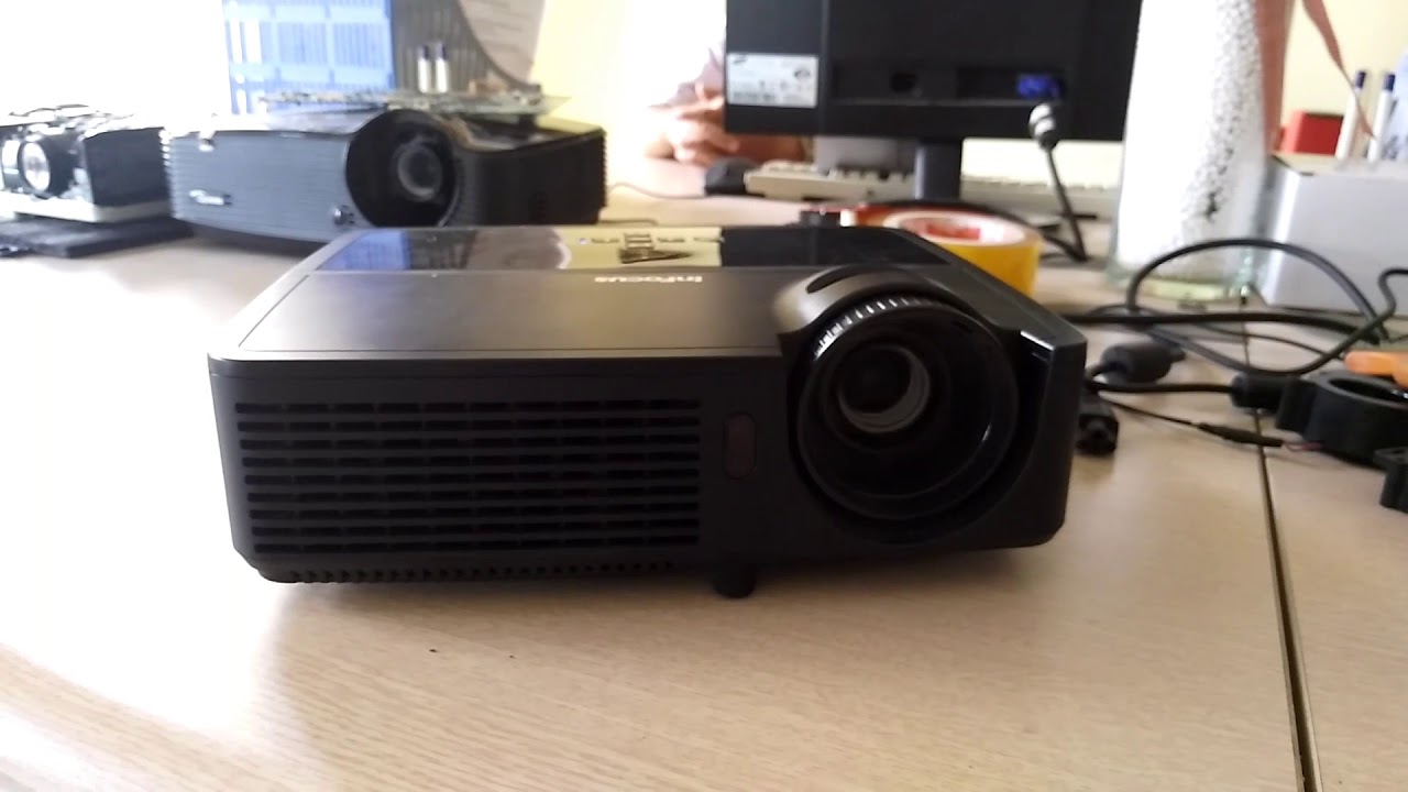 Repair and fix error infocus in122 projector report temp/ lamp light - Lh: 0936.880.887