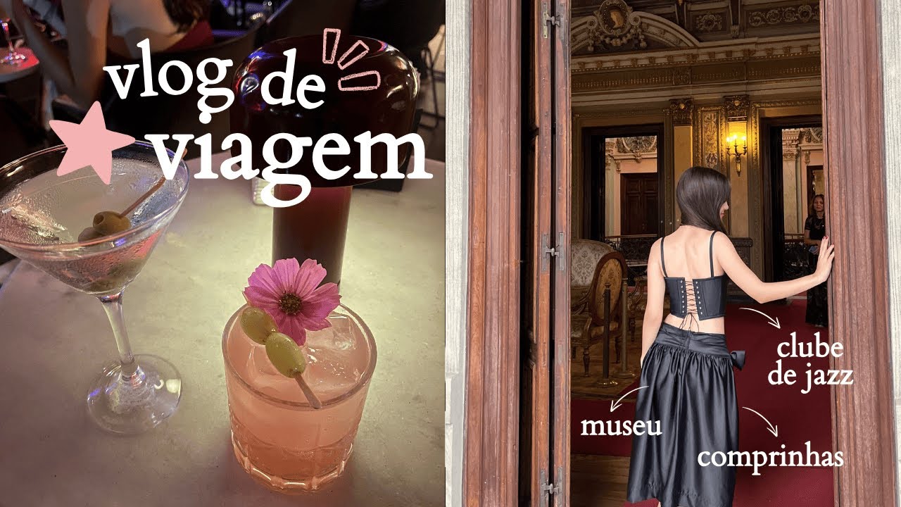 UMA VIDA DE CLUBES DE JAZZ, MUSEUS E CAFETERIAS | vlog de viagem