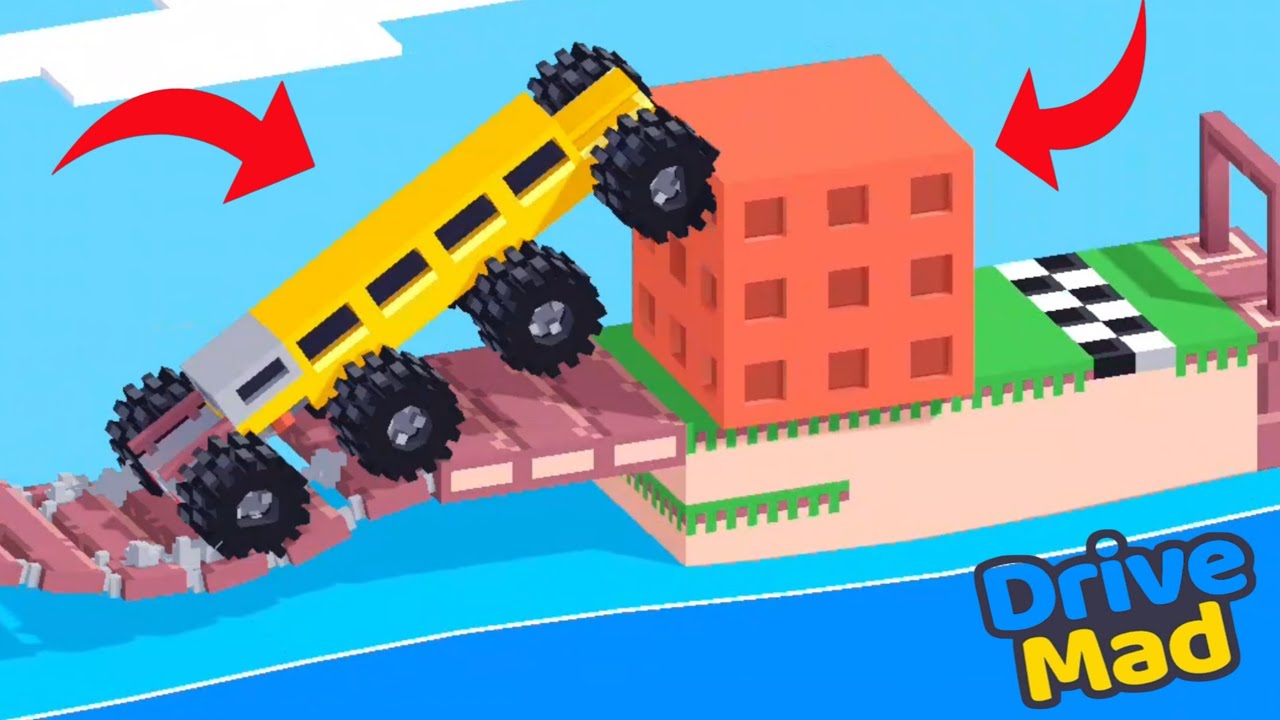 Drive Mad All Level GamePlay Walkthrough EPN 20#fancade #racing #gameplay