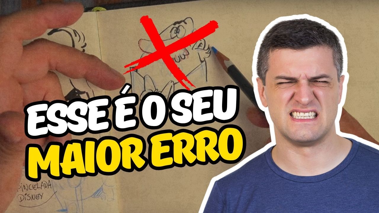 Por que os seus desenhos nunca melhoram?