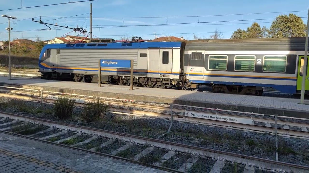 FS Trenitalia E464 434 ad Attigliano-Bomarzo: 29/11/2025.
