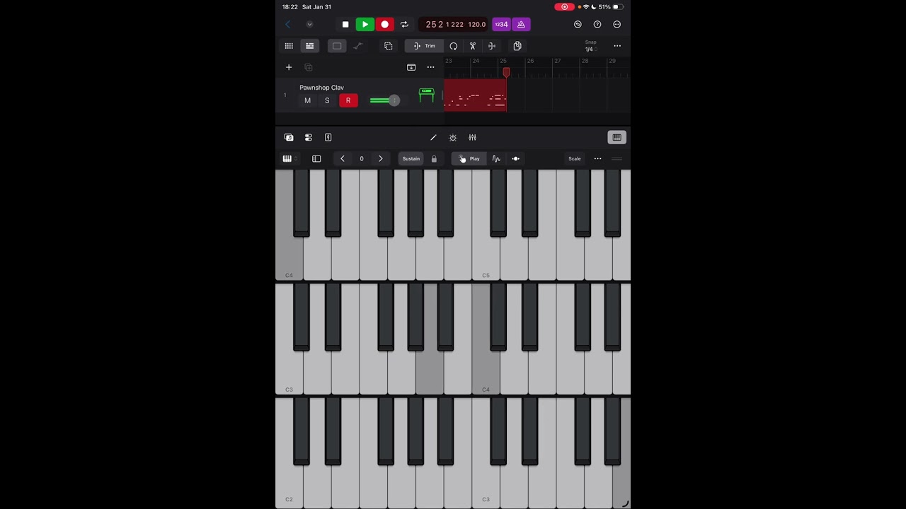 logic pro improv kopi dangdut - coffee rhumba