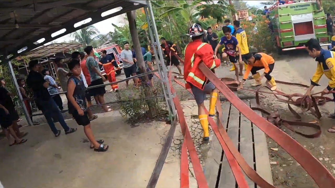 Kebakaran TKM Jl Murakata Komplek DPR Barabai HST