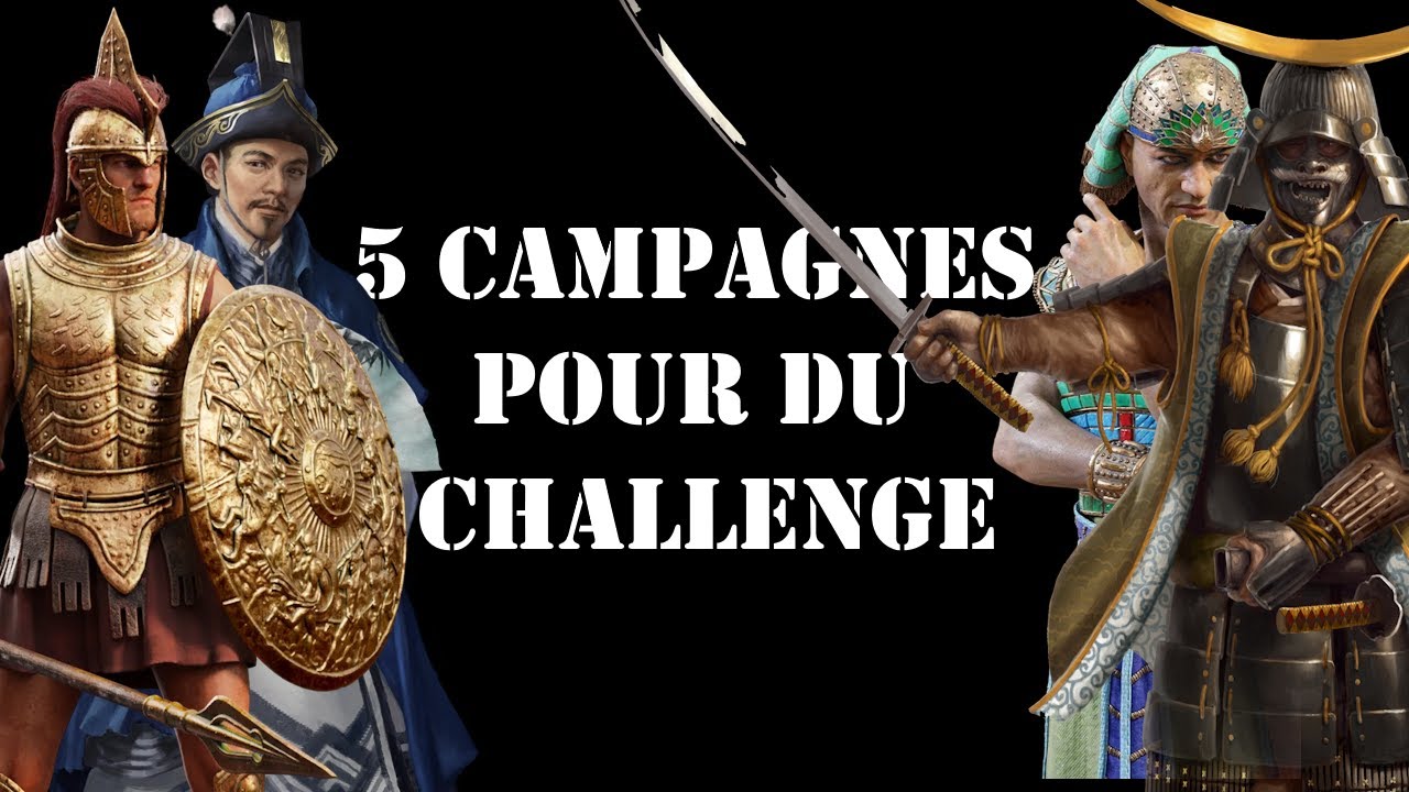 5 campagnes Total War pour mettre vos nerfs et vos compétences à l’épreuve