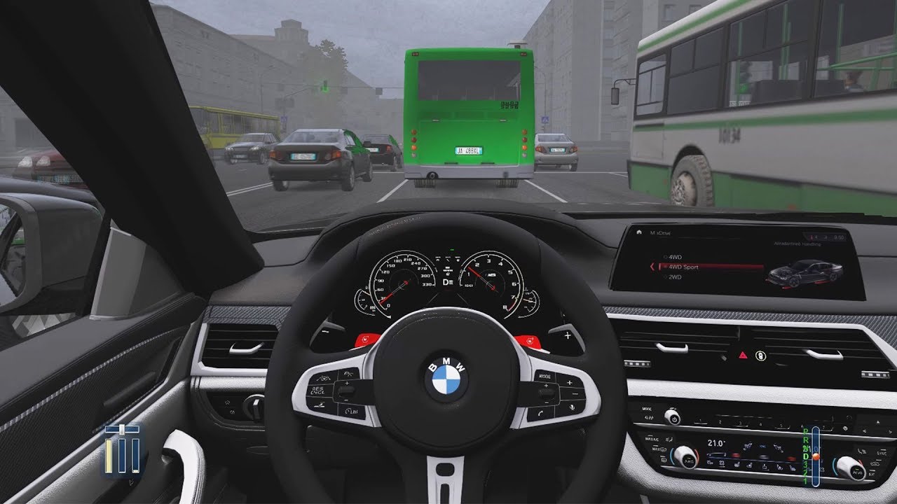 City Car Driving - BMW M5 F90 | Normal Driving