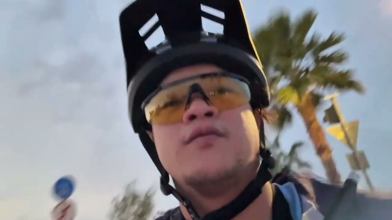 Morning ride to burj Al Arab Dubai 