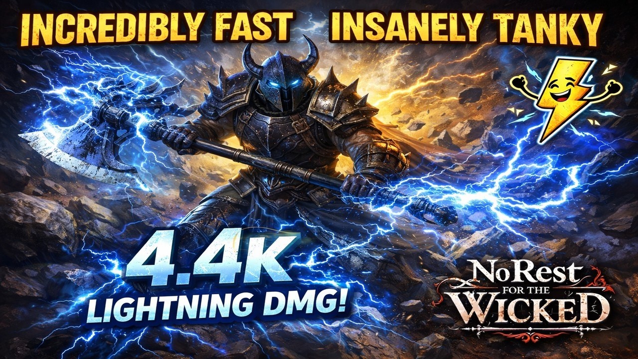 No Rest For The Wicked - Speedy Thunder Tanky Build