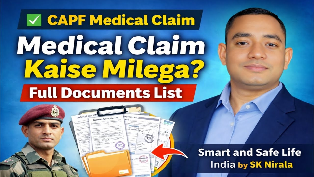 CAPF Medical Claim 2026 | Required Documents List । Complete Guide in Hindi