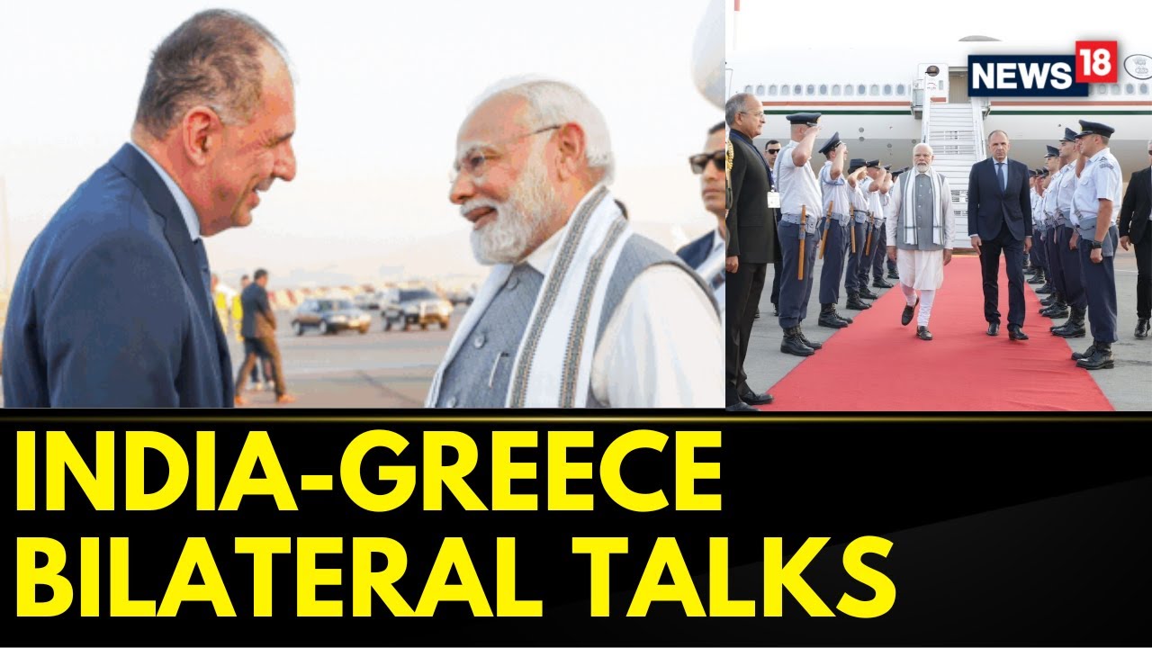 PM Modi In Greece | India-Greece Bilateral Talks In Athens | PM Modi Visit Greece | English News
