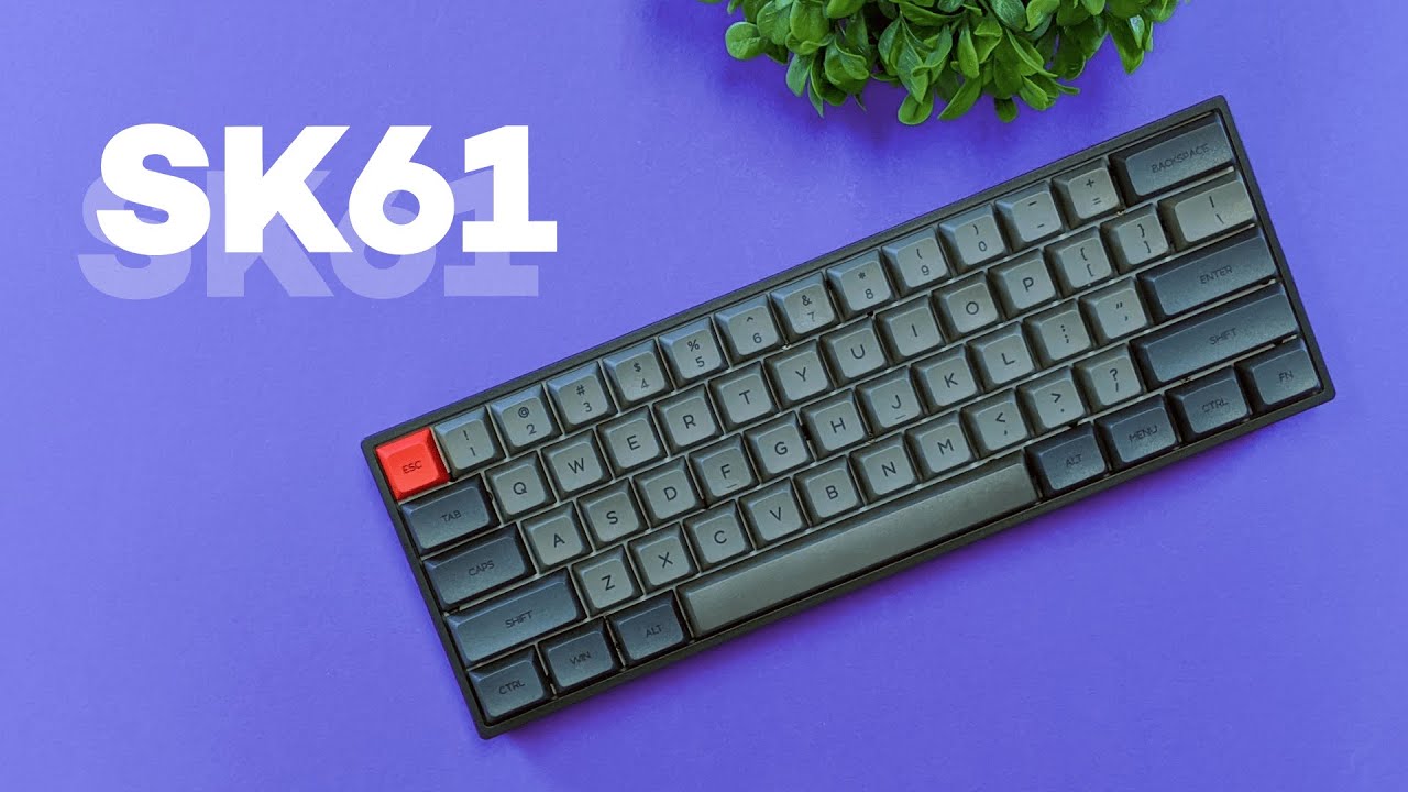 Epomaker SK61 Mechanical Keyboard Review