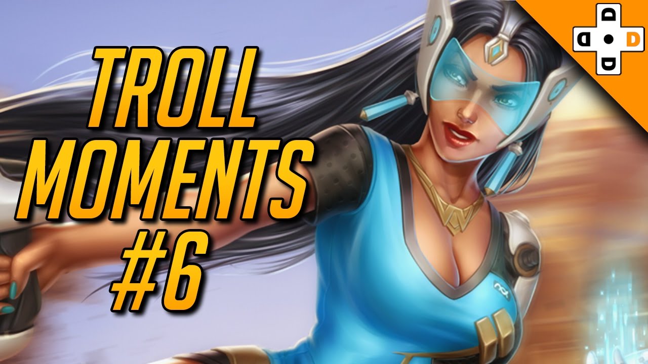 Overwatch Troll, Taunt, and Rage Moments #6 - Highlights Montage