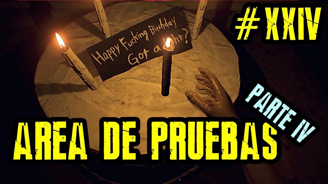 Resident Evil 7| gameplay| Area de pruebas parte 4