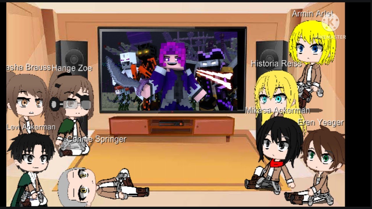 Aot react to To The Void rainimator Special Episode