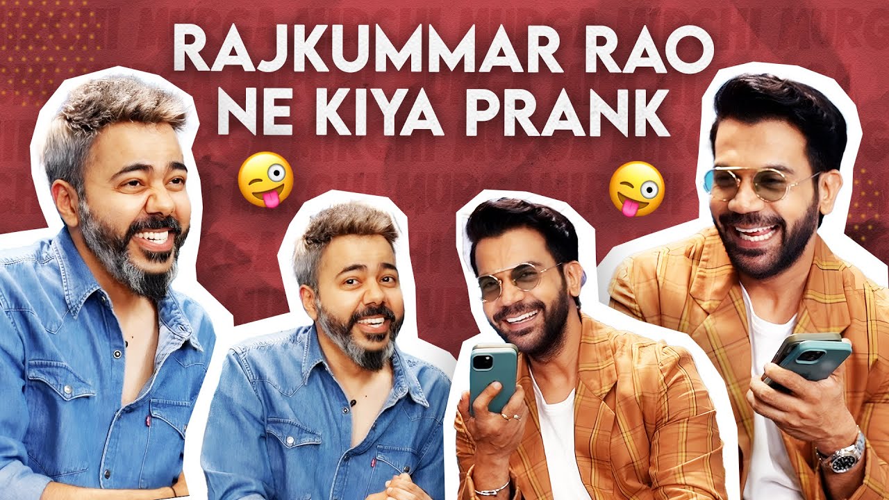 Rajkummar Rao Ne Kiya Prank | Bhool Chuk Maaf | Mirchi Murga | Pankit