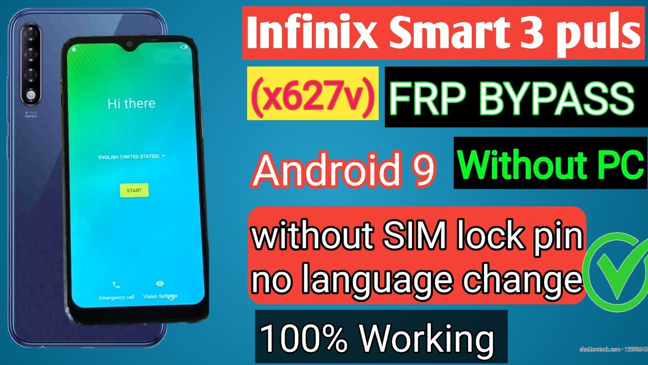 infinix Smart 3 puls (x627v)//(x5516b) FRP BYPASS Without PC//easy method 2024 ✅